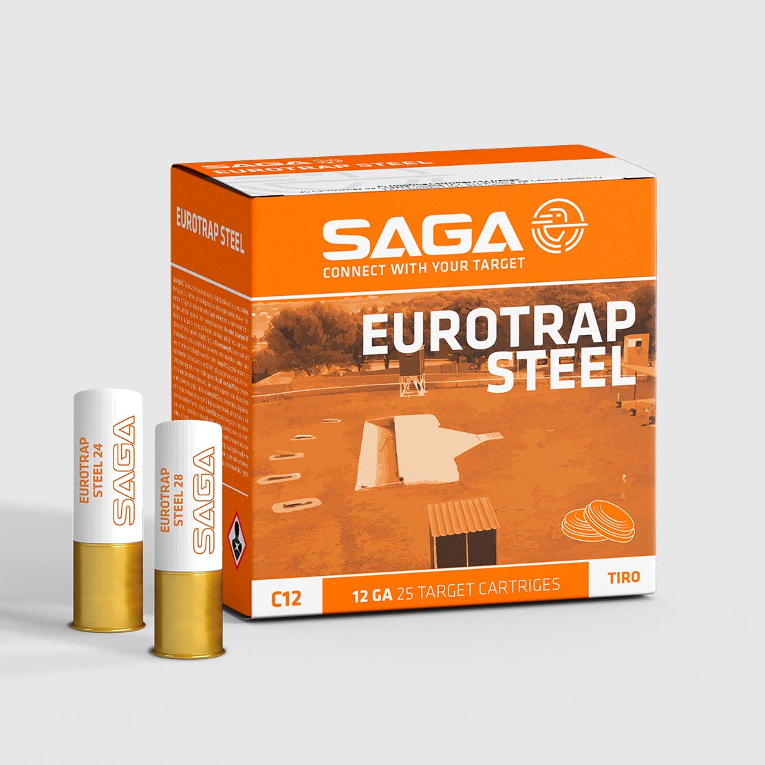 Euro Trap - Stahl - 12/70